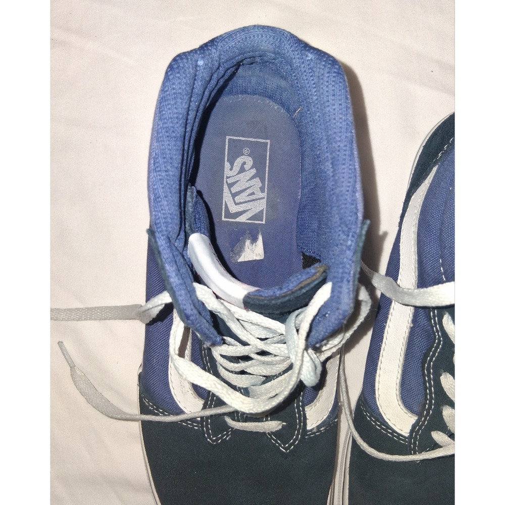 VANS Size 10 Sk8-Hi Off The Wall Blue VN0A32R2MXQ - Picture 10 of 14